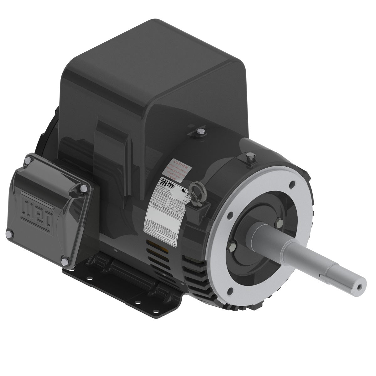 Weg Electric 00336OS1B182JP-S, 3 Hp, 3600 Rpm, 182/4JP Frame, 115/208-230 Vac, ODP, 3 PH, Foot-mounted, Rolled Steel Pump JP.