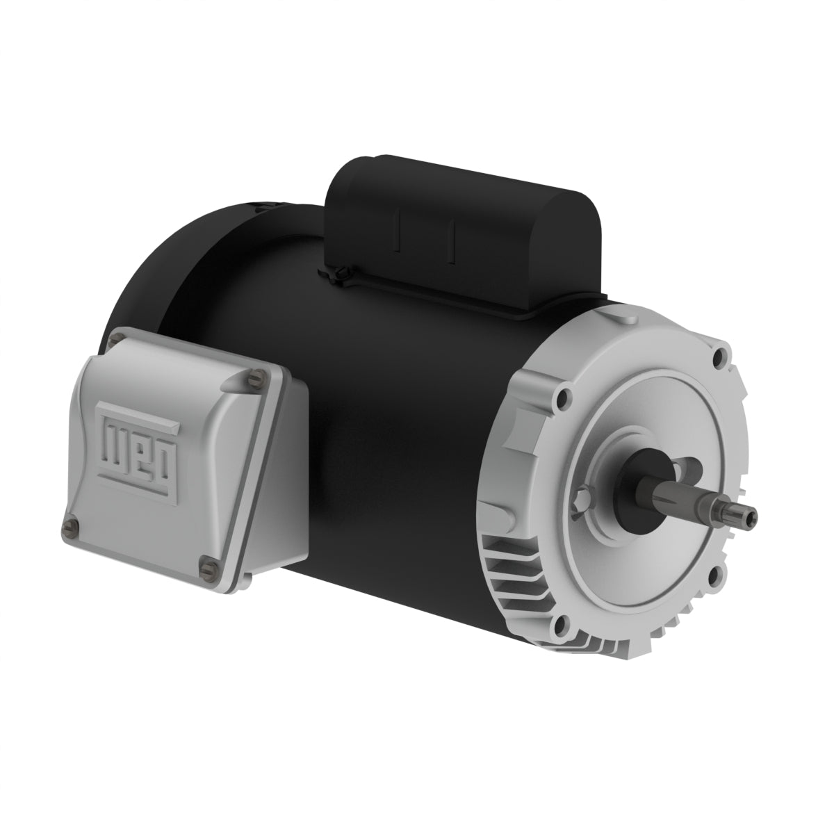 Weg Electric .5036ES1BJPRW56C-S, 1/2 Hp, W56C Frame, 3600 RPM, 115/208-230 Vac, TEFC, 3 PH, Footless, Rolled Steel Jet Pump.