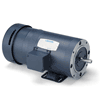 Leeson Electric 119566.00, 1 HP, 1800 RPM, 56C FR, 230 Vac, 3 PH, TENV, Brakemotors