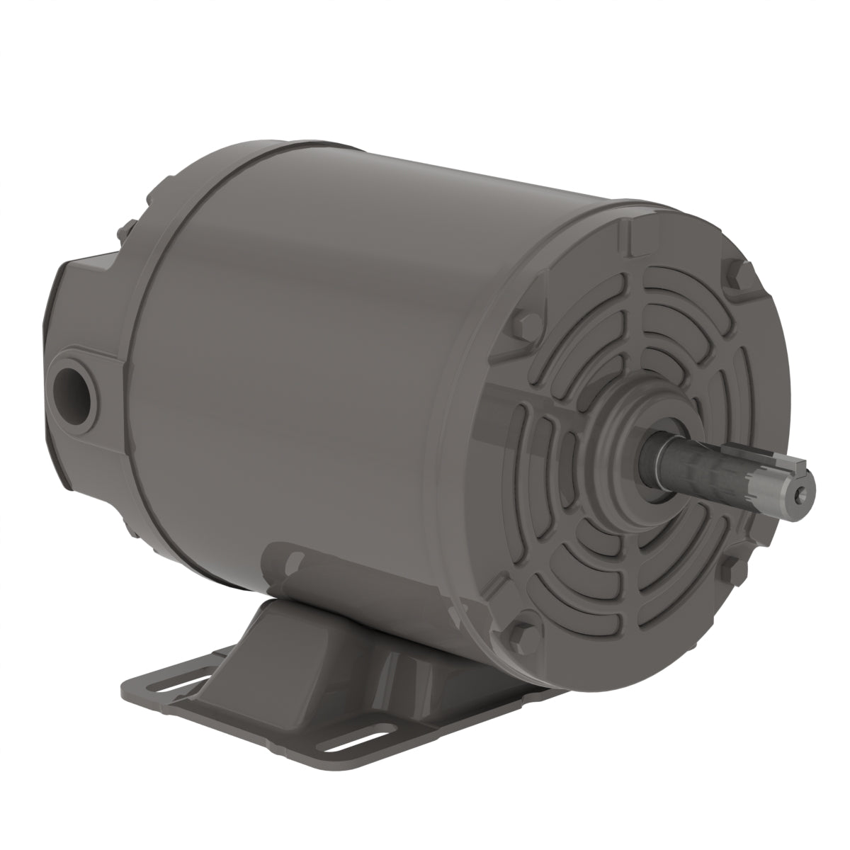 Weg Electric .3318ES1BPFC48, 1/3 Hp, 1800 Rpm, C48 Frame, 115/208-230 Vac, TEAO, 1 Ph., Foot-mounted, Poultry Fan Split Phase.