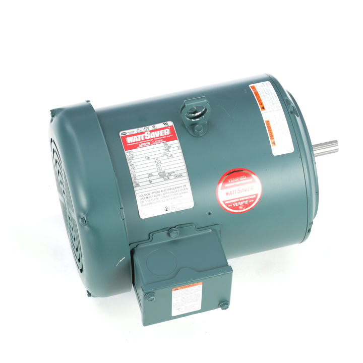 Leeson Electric 132596.00, 1 1/2 HP, 1200 RPM, 56C FR, TEFC, 230/460 Vac, 3 PH, C Face Less Base, General Purpose.