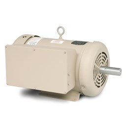 Baldor Electric DEL3733TM 7 1/2 Hp, 1800 Rpm, 215T Fr, 230 Vac, 1 PH, TEFC, Foot Mounted, Dairy/Vacuum Pump, Farm Duty Motor
