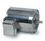 191208.00, 3/4 HP, 1800 RPM, 56C FR, TENV, 208-230/460 Vac, 3 PH, C-Face Less Base, All Stainless Steel, Washguard Motor