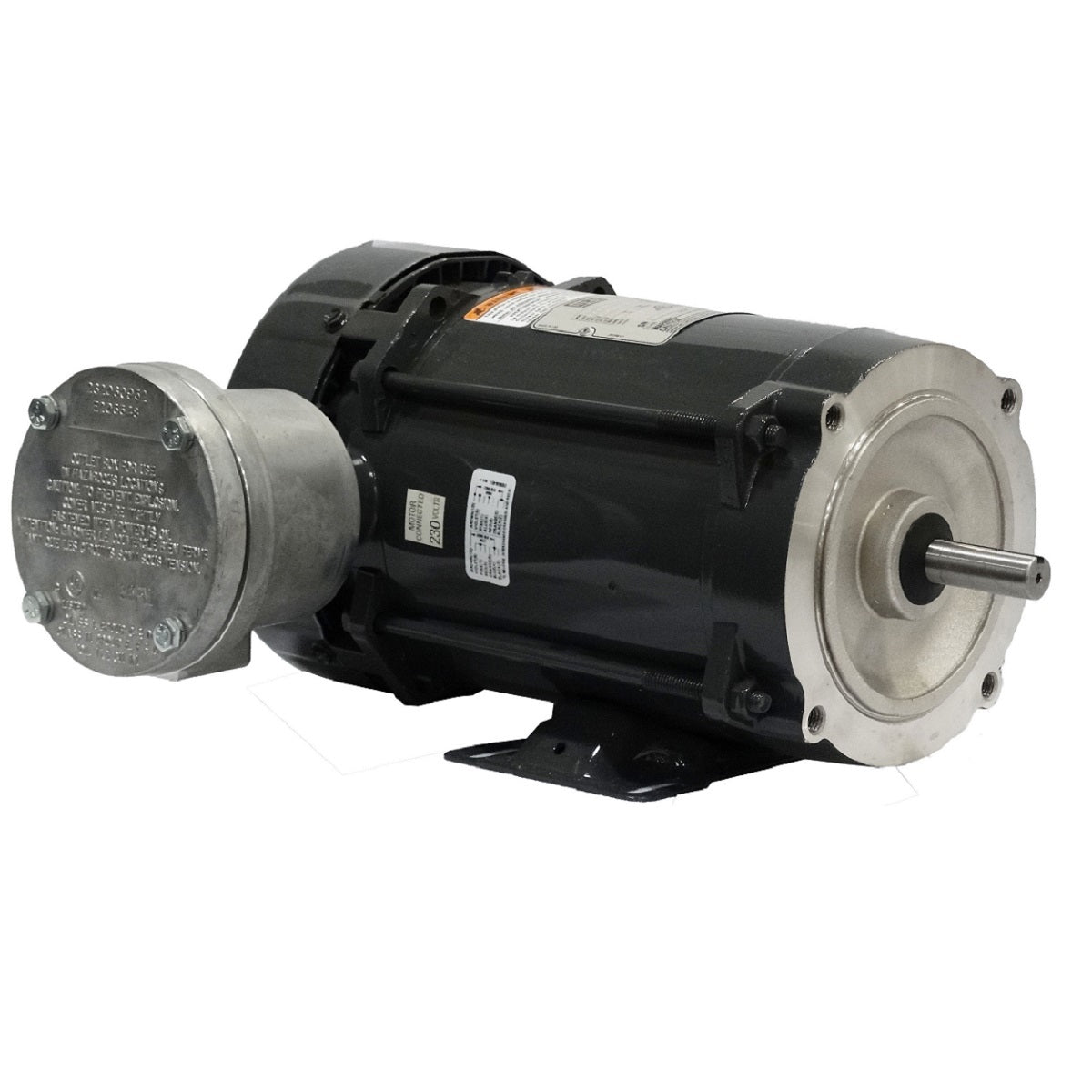 Weg Electric .7536XS3E56C, 3/4 Hp, 3600 Rpm, 56C FR, 208-230/460 Vac, 1 PH, TEFC, Foot-mounted, General Purpose Motor.