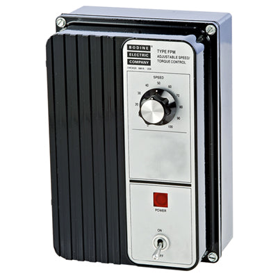 Bodine Electric 0835, 1/6 Hp, 0-130V, FPM-0835E, Filtered SCR DC Motor Speed Control, Nema 12, Basic Speed Control