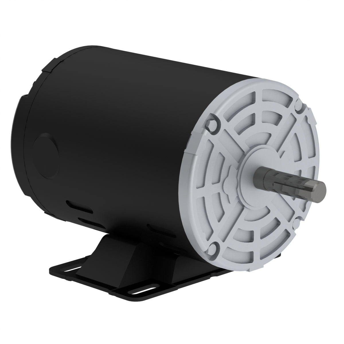 Weg Electric .2518OS1BSP48-S, 1/25 Hp, 48 Frame, 1800 RPM, 115/208-230 Vac, ODP, 1 PH, Foot-mounted, Rolled Steel Split Phase.