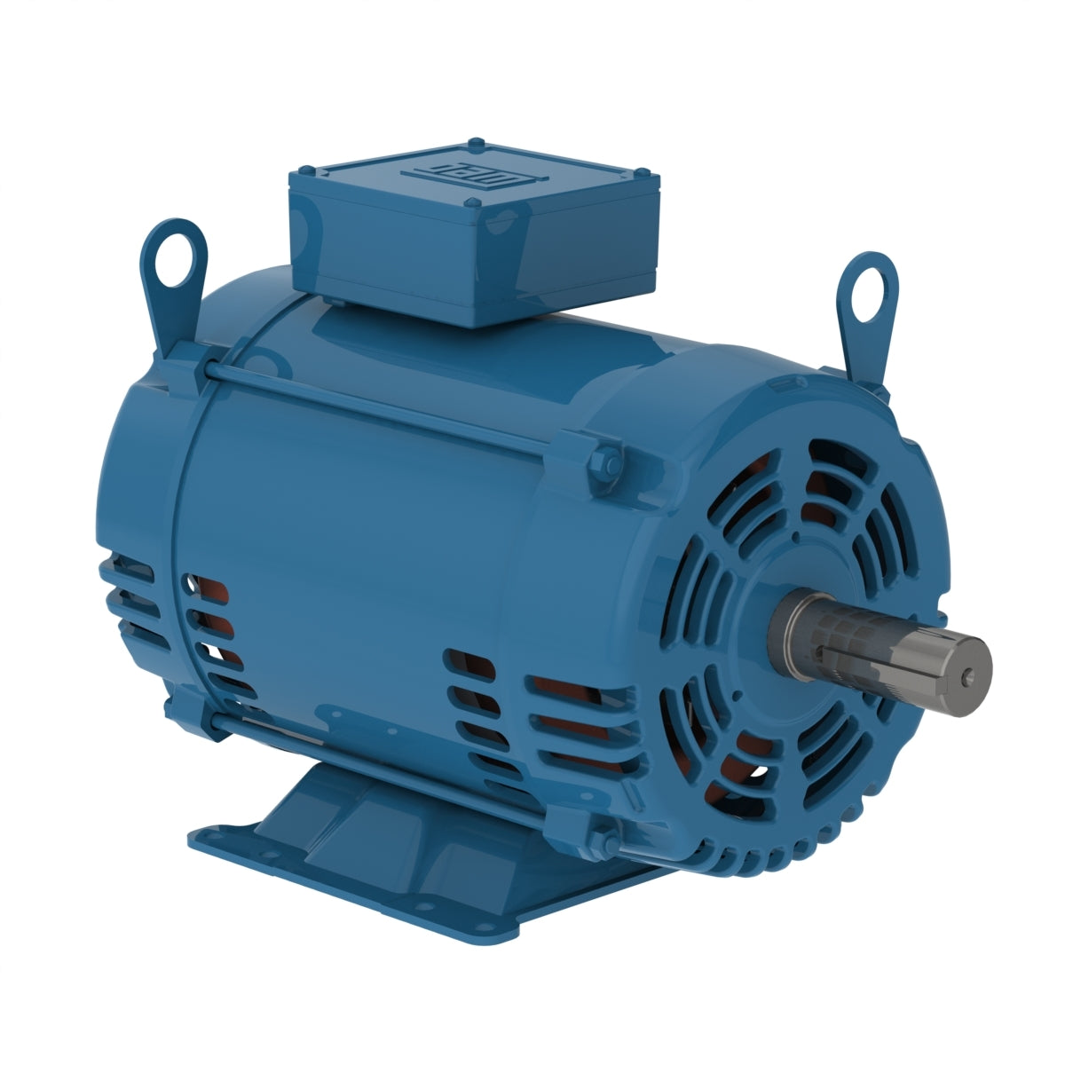 Weg Electric 00718OT3E213TF3, 7 1/2 Hp, 1800 Rpm, 213/5T Frame, 230/460 Vac, ODP, 3 PH, Foot-mounted, General NEMA Premium Efficiency.