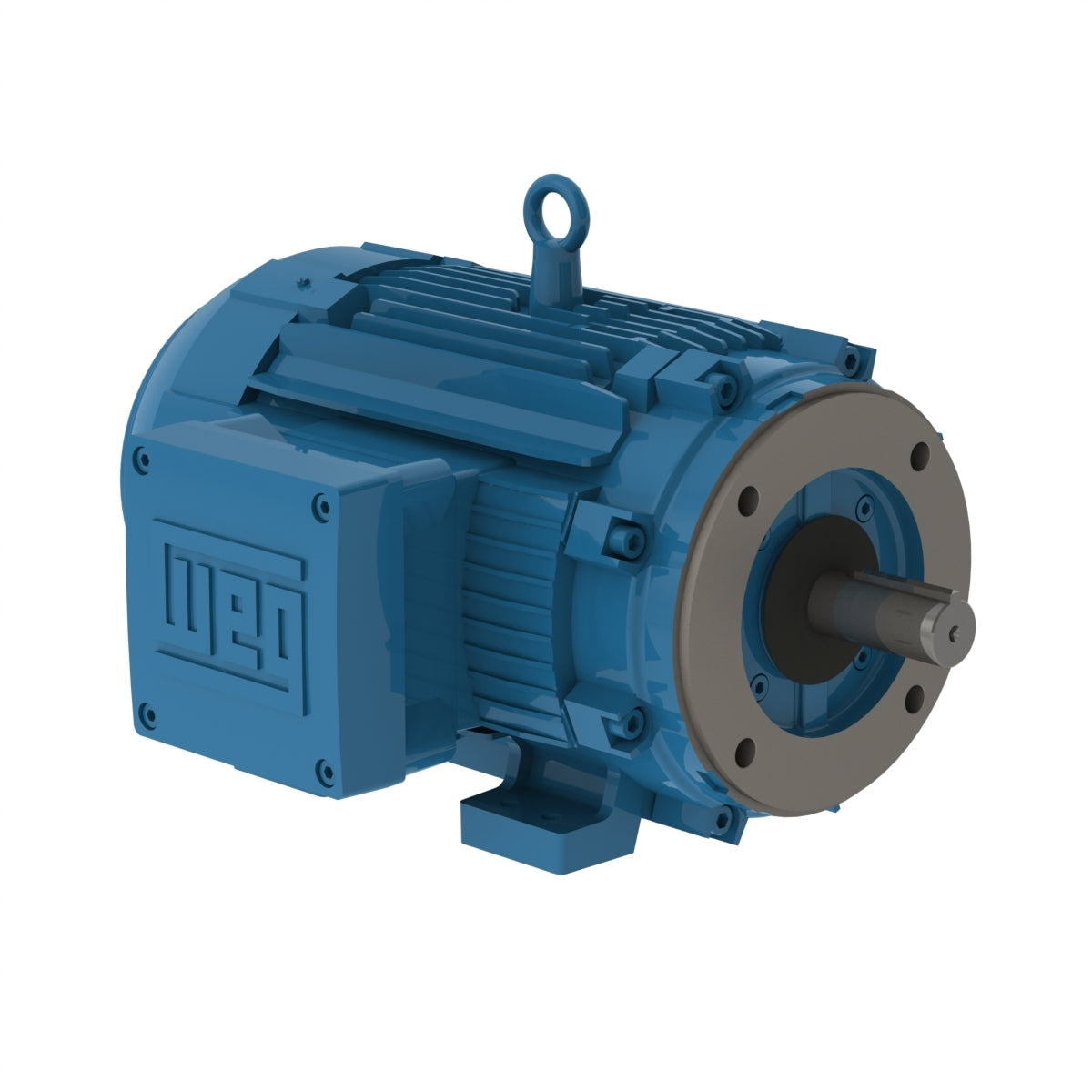 Weg Electric 01018XT3H215TC, 10 HP, L215TC Frame, 1800 RPM, 575 Vac, TEFC, 3 PH, Foot-mounted, W21 Explosion-proof Motor NEMA Premium Efficiency.