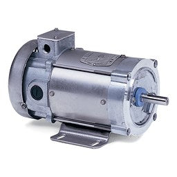 Baldor Electric CDPSWD3426 1/2 Hp, 1750 Rpm, 56C FR, 180 Vdc, TENV, PM, C-Face With Base, SCR Drive Motor, Paint Free Washdown