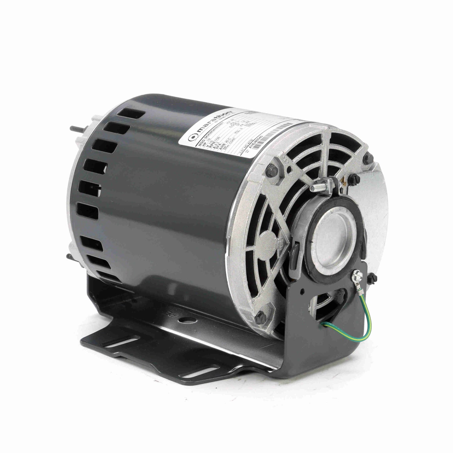Marathon Electric 4778, 5KH39QN9639T, 1/2 Hp, 1800 Rpm, 56Z FR, 115 V, 1 PH, Dripproof, Resilient Base, Fan and Blower Motor