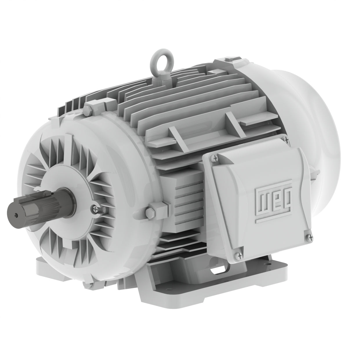 Weg Electric 02009ES3EOW326T-W22, 20 HP, 900 Rpm, 324/6T Frame, 208-230/460 Vac, TEFC, 3 PH, Foot-mounted, W22 Standard Efficiency.