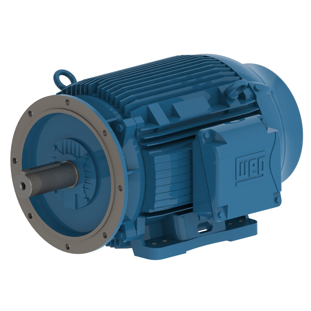 Weg Electric 03736ET3Y200LFF-W22, 50 Hp, 3600 Rpm, 200L Frame, 460//380-415 Vac, TEFC, 3 PH, Foot-mounted, W22 Tru-Metric.