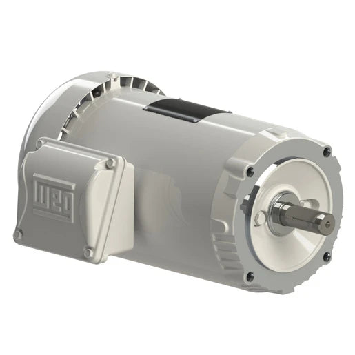 Weg Electric, 00118NT3EHWR143TC-S, 1 HP, 143/5TC FR, 3Ph, 208-230/460 V, 60 Hz, 1800 RPM, TENV, Footless, ROLLED STEEL Efficiency, 18529436