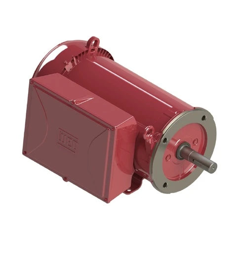Weg Electric 00318ES1DFD182TC-S, 3 HP, 182/4TC FR, 1Ph, 230 V, 60 Hz, 1800 RPM, TEFC, Foot-mounted, ROLLED STEEL, 18191420