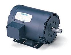 Leeson Electric 115826.00, 2 HP, 1800 RPM, 56HZ FR, 230/460 Vac, 3 PH, DP, Rigid Base, General Purpose