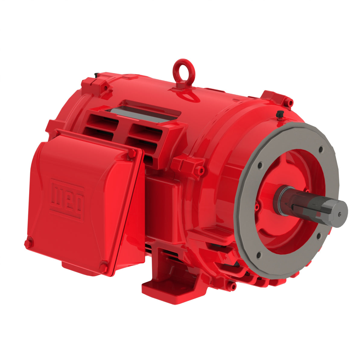 Weg Electric 06036OP3EFP326TSC-W4, 60 Hp, 3600 Rpm, 324/6TSC Frame, 230/460//380 Vac, ODP, 3 PH, Foot-mounted, W40 High Efficiency.