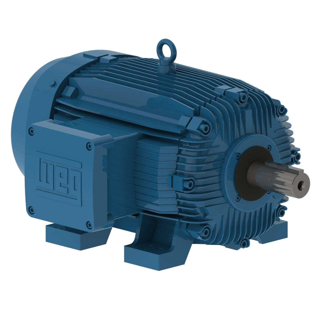 Weg Electric 04012XT3H364T, 40 Hp, 1200 Rpm, 364/5T Frame, 575 Vac, TEFC, 3 PH, Foot-mounted, W21 Explosion-proof Motor NEMA Premium Efficiency.