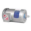 VSWDM3558T, 2 Hp, 1800 Rpm, 145TC FR, 208-230/460 Vac, 3 PH, TENV, C-Face Footless, Washdown Duty Motor