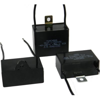 Bodine Electric, 49401015, Capacitor; plastic box type; 5.0 MFD / 250V