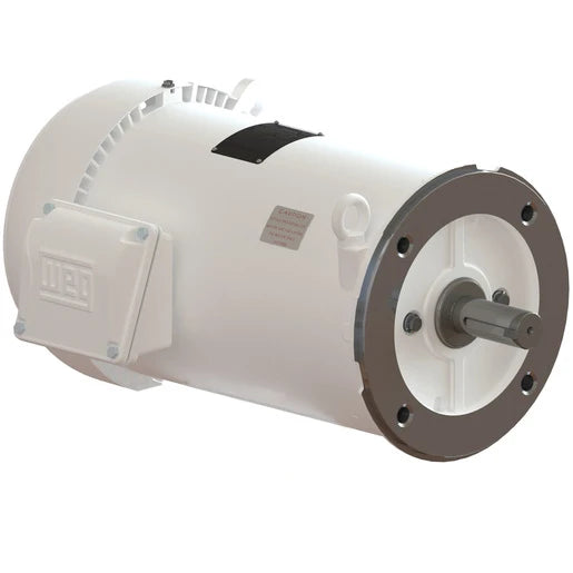 Weg Electric, 00318ET3EHWR182TC-S, 3 HP, 182/4TC FR, 3Ph, 230/460//190-220/380-415 V, 60 Hz, 1800 RPM, TEFC, Footless, ROLLED STEEL Efficiency, 15227936