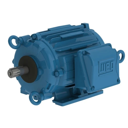 Weg Electric 00218AT3HCT145T-W22, 2 Hp, 1800 Rpm, 143/5T Frame, 575 Vac, TEAO, 3 PH, Foot-Mounted, W22 Cooling Tower NEMA Premium Efficiency, 14408138
