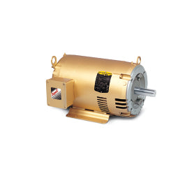Baldor Electric CEM3219T, 7 1/2 Hp, 3600 Rpm, 184TC FR, 208-230/460 Vac, 3 PH, ODP, C-Face with Base, General Purpose Motor