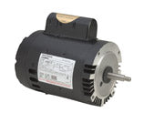 Century B127, 3/4 Hp, 3600 Rpm, 6-1/2" Diameter (56J Frame), NEMA C, 115/230 Vac, 1 PH, ODP, Threaded Shaft, Permanent Split Capacitor, Switchless, C-Face Less Base, Pool and Spa, Full Rated Motor