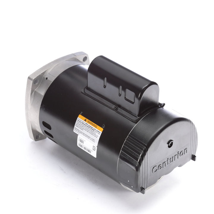 Century B2848V1, 1 Hp, 3600 Rpm, 56Y FR, 115/230, 1 PH, Dripproof, Square Flange, Permanent Split Capacitor, Switchless, Full Rated, Pool and Spa Motor