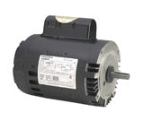Century B971, 1/2 Hp, 3600 Rpm, 56-1/2" Diameter (56 Frame), NEMA C, 115 Vac, 1 PH, ODP, Threaded Shaft, Permanent Split Capacitor, Switchless, C-Face Less Base, Spa, Two Speed, Full Rated Motor