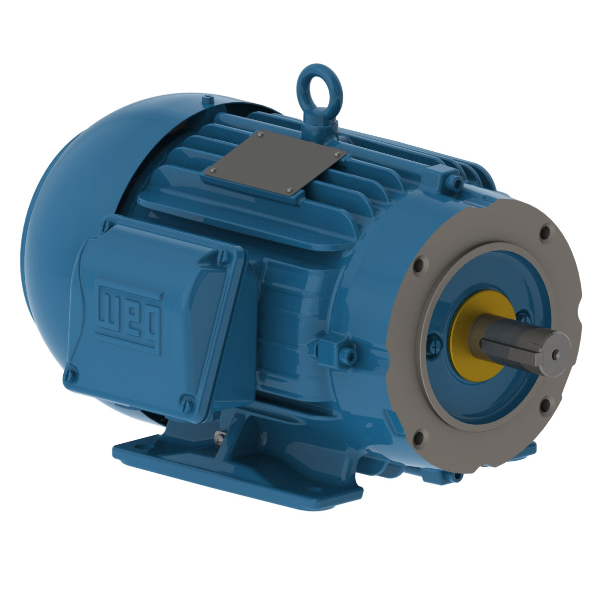 Weg Electric 00736ST3QIE213TC-W22, 7 1/2 Hp, 213/5TC Frame, 3600 RPM, 460 Vac, TEFC, 3 PH, Foot-mounted,W22 IEEE 841 NEMA Premium Efficiency.