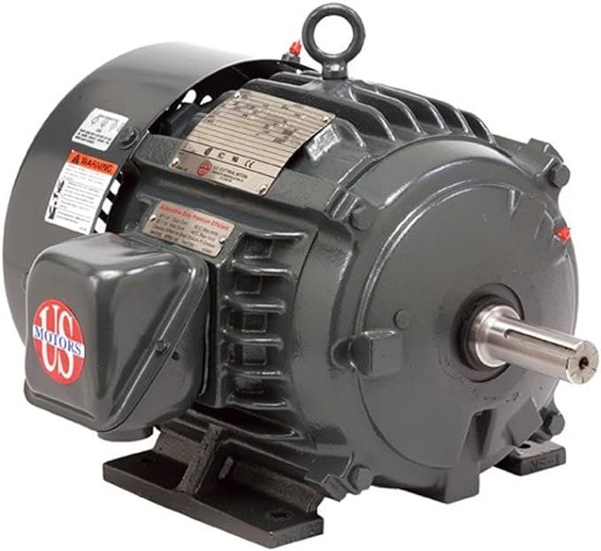 D145T1.5M4A, 1 1/2 HP, 1800 RPM, 145T FR, ODP, 208-230/460 Vac, 3 PH, Foot Mounted, General Purpose