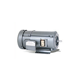 Baldor Electric CDX7200, 2 Hp, 1750 Rpm, 182C FR, 180 Vdc, TEFC, C-Face With Base, Shunt Wound, Explosion Proof