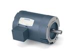 G131779.00, 5 HP, 3600 RPM, 182TC FR, DP, 208-230/460 Vac, 3 PH, C Face Less Base, General Purpose