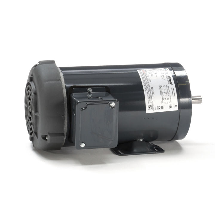 Marathon Electric K260, 1 1/2 Hp, 1800 Rpm, 56HC FR, 208-230/460 Vac, 3 PH, TEFC, C-Face Footed, General Purpose, Standard Efficiency