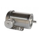 122033.00, 2 HP, 1800 Rpm, 145TC FR, TEFC, 208-230/460 Vac, 3 PH, C-Face W/Base, Stainless & Encapsulated Motor with Shaft Grounding Ring