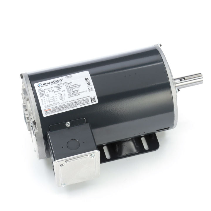 Marathon Electric K066, 3 Hp, 1800 Rpm, 56HZ FR, 208-230/460 Vac, 3 PH, Dripproof, Rigid Base, General Purpose, Auto Over Load, 056T17D3304.
