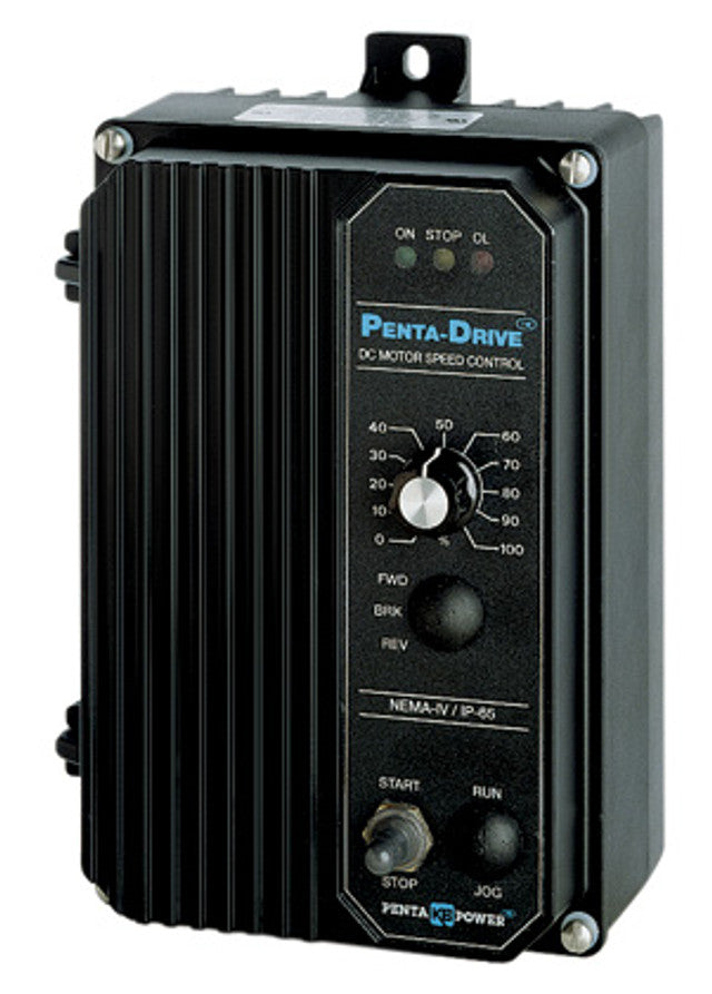 KB Electronics KBPW-240D Black (8401), Pulse-Width Modulated(PWM) Drive, 115/230 Vac Input, 0-130/180 Vac Output, thru 2 HP, Nema 4X