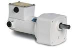 Leeson Electric M1125268.00, 1/8 Hp, 14 Rpm, 180:1, 341 LB-in, 90 Vdc, TENV, PE350 Series, Rigid Base, IP55 Washguard, Parallel Shaft Gearmotor