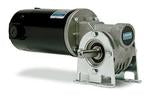 Leeson Electric M1135287.00, 1/4 HP, 167 RPM, 11:1, 61 Lb-in, 90 Vdc, TENV, Right Angle, Low Voltage SCR Rated Gearmotors