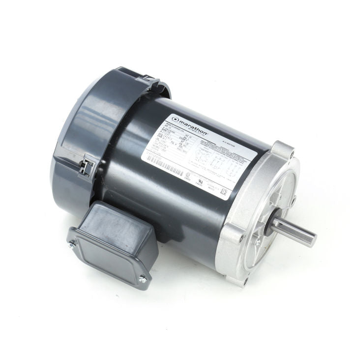 Marathon Electric K229, 1/2 Hp, 3600 Rpm, 56C FR, 208-230/460, 3 PH, Totally Enclosed, C-Face Footless, Centrifugal Pump (Jet Pump), 5K35JN46
