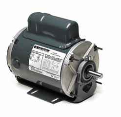 Marathon Electric HG196, 1/6 Hp, 1800 Rpm, 48 FR, 115 Vac, 1 PH, TEAO, Resilient Base-Thru Bolt, Farm Duty, Auto Overload, 5KH32GN42S.