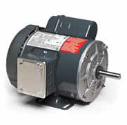 Marathon Electric F101, 1/3 Hp, 11800 Rpm, 56 FR, 15/208-230 V, 1 PH, TEFC, Rigid Base, Farm Duty/ High Torque Motor, 56C17F5324.