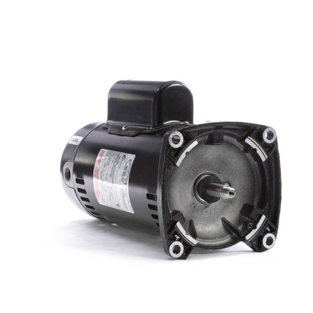 Century SQS1102R, 1 Hp, 3600 Rpm, 5-5/8" Diameter (48 Frame), 230 Vac, 1 PH, ODP, Two Compartment, Two Speed, High Service Factor, Square Flange, Pool (In Ground), Full Rated Motor