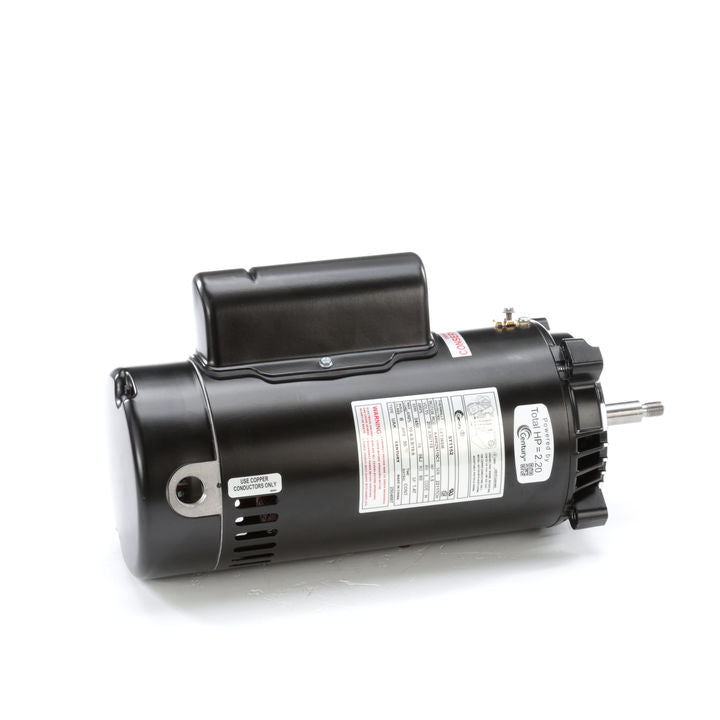 Century Electric ST1152, 1 1/2 Hp, 3600 Rpm, 56J FR, 115/230 Vac, 1 PH, Dripproof, C-Face Footless, Pool (In Ground), Two Compartment, Full Rated