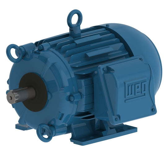 Weg Electric 01012ET3PCT256T-W22, 10  Hp, 254/6T Frame,1200 RPM, 200 Vac, TEFC, 3 PH, Foot-Mounted, W22 Cooling Tower NEMA.