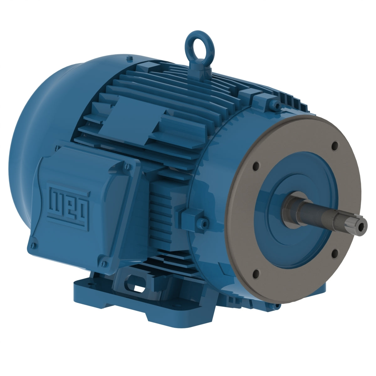 Weg Electric 00736ET3E213JM-W22, 7 1/2  Hp, 3600 Rpm, 213/5JM Frame, 230/460//380 Vac, TEFC, 3 PH, Foot-mounted, W22 Closed Coupled Pump JM NEMA Premium Efficiency.