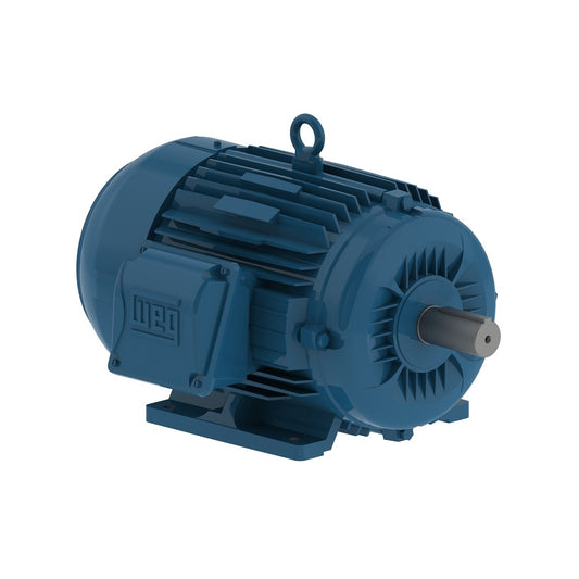 Weg Electric 00336ET3E182T-W22S, 3 Hp, 3600 Rpm, 182T FR, 230/460//380 Vac, TEFC, 3 PH, Foot-mounted, Premium Efficiency.