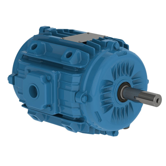 Weg Electric 00156ET3EPM143/5Y-W2, 1 1/2 Hp, 3600 Rpm, 145YZ FR, 208-230/460 Vac, TEAO, 3 PH, Pad Mounted, Premium Efficiency.