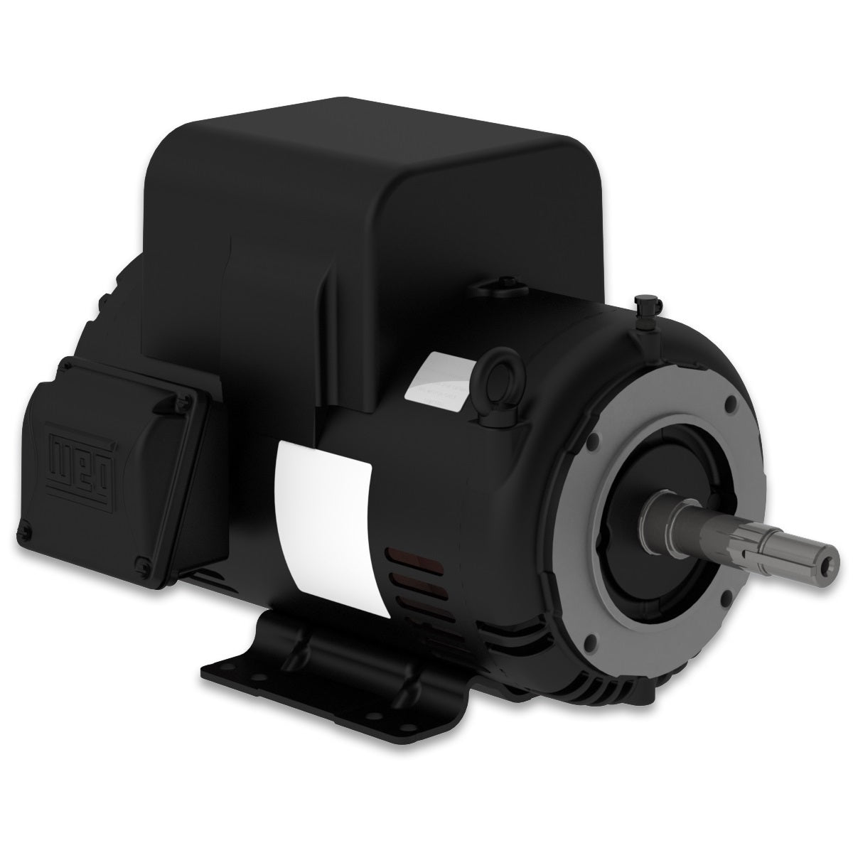 Weg Electric 00336OS1B182JM-S, 3 Hp, 3600 Rpm, 182/4JM Frame, 115/208-230 Vac, ODP, 3 PH, Foot-mounted, Rolled Steel Pump JM.