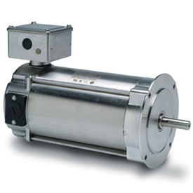 109080.00, 1/3 HP, 1750 RPM, 56C FR, TEFC, 180 VDC, C Face Less Base, All-Stainless DC